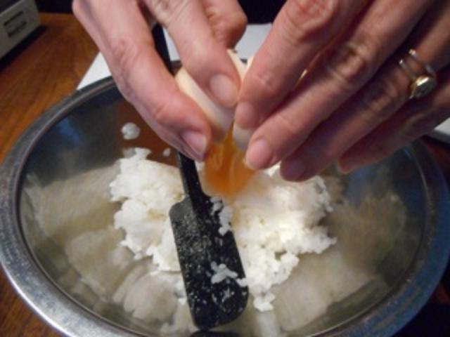 画像: ここまでは卵かけごはん。