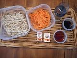 画像1: メープルシロップのきんぴらごぼう チーズかけ