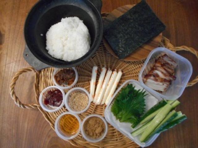 画像1: 韓国風チーズ手巻き寿司