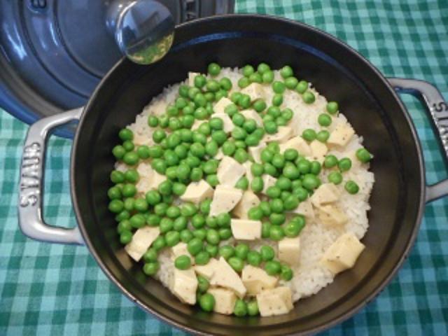 画像4: ホタテの炊き込みご飯 チーズ&レモン風味