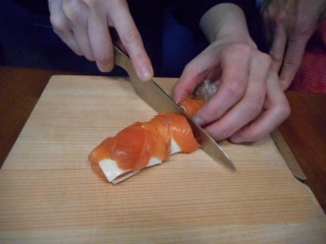 画像3: サーモンとチーズのサラダ グレープフルーツドレッシング