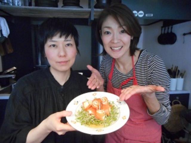 画像6: サーモンとチーズのサラダ グレープフルーツドレッシング