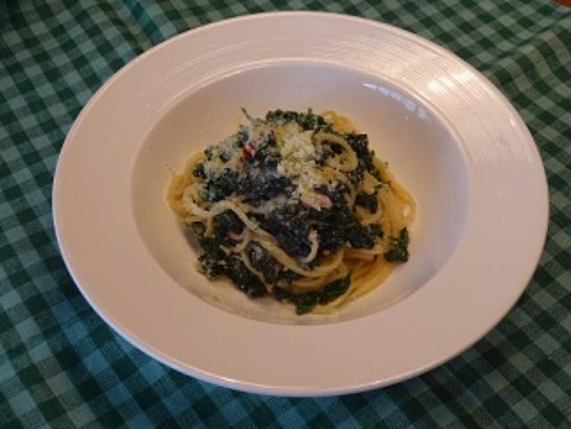 画像5: パセリとチーズのペペロンチーノ