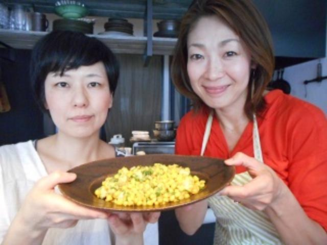 画像7: とうもろこしとチーズのスパイシー炒め パクチーの香り