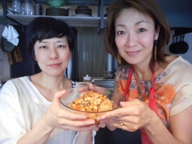 画像9: チーズとキムチのそうめん