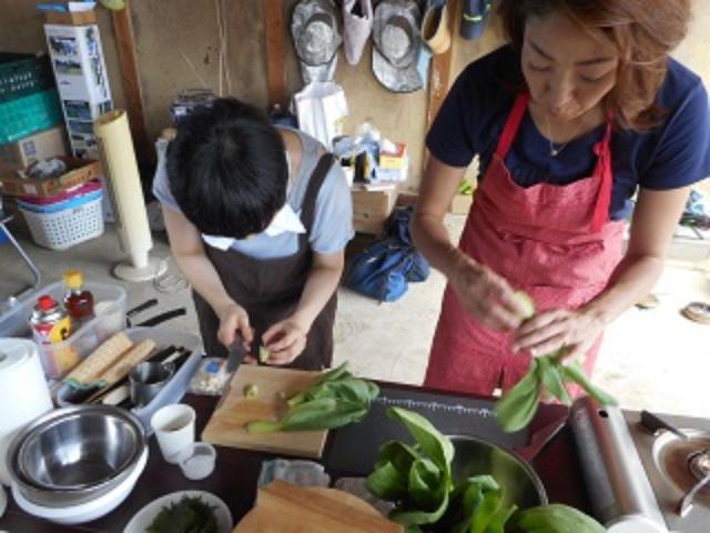 画像1: 青梗菜とチーズのご飯