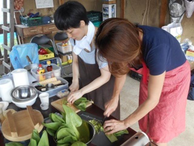 画像2: 青梗菜とチーズのご飯