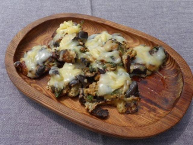 画像6: 茄子の和風ハンバーグ チーズ乗せ