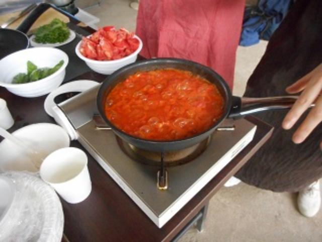 画像4: トマトのチーズトマトソース和え