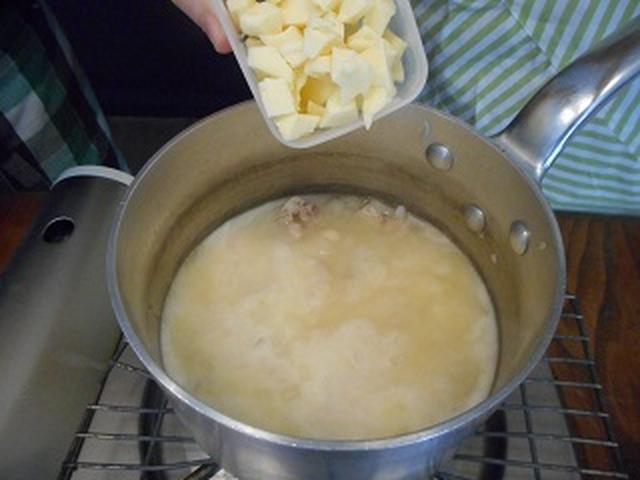 画像4: 冷ごはんで簡単!鶏と栗のリゾット