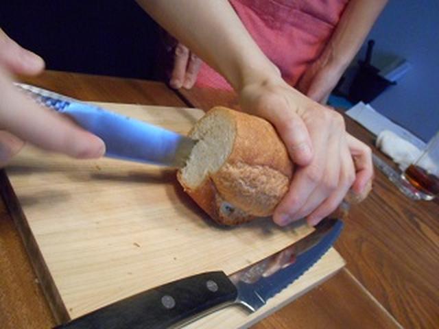 画像2: 卵とチーズのバケットサンド