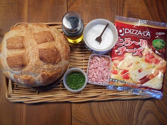 画像1: パンのチーズ焼き