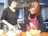 画像: 格子状に切り目を入れてくださいね~