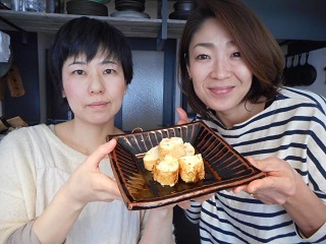 画像10: チーズポテサラの油揚げ巻き