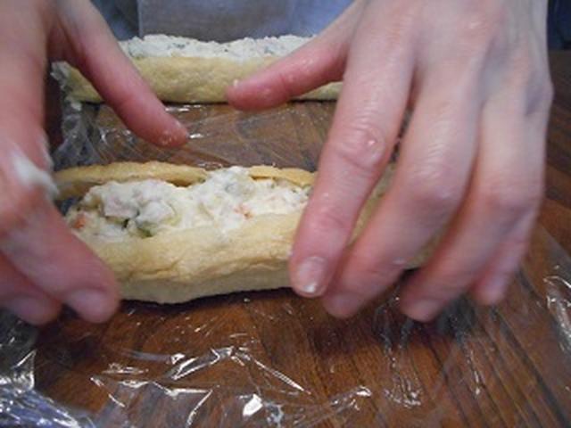 画像7: チーズポテサラの油揚げ巻き