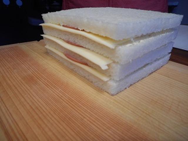 画像3: ショートケーキ風サンドイッチ