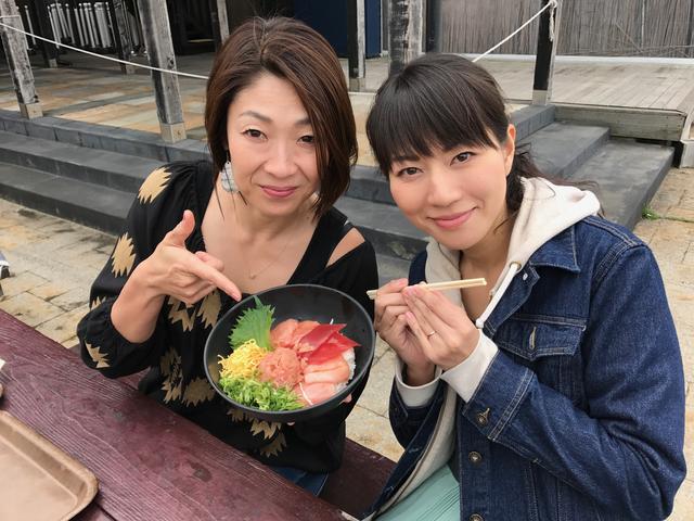 画像: さっそく美味しいマグロをいただきましたよ♪