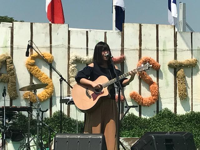 画像: そんな強い太陽にも負けない、パワフルで素敵な演奏を聴かせてくださいました。