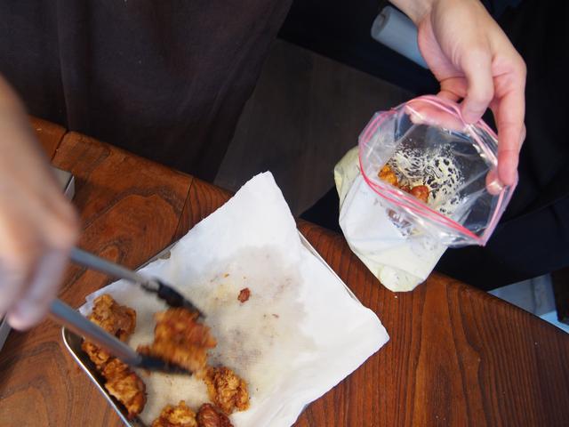 画像7: 鶏のから揚げ チーズと柚子胡椒マヨネーズ絡め