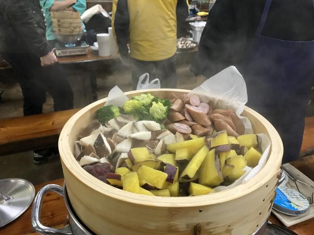 画像2: サツマイモと椎茸のチーズフォンデュ
