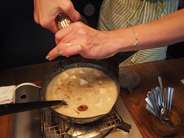 画像5: 山椒とチーズの白い麻婆豆腐