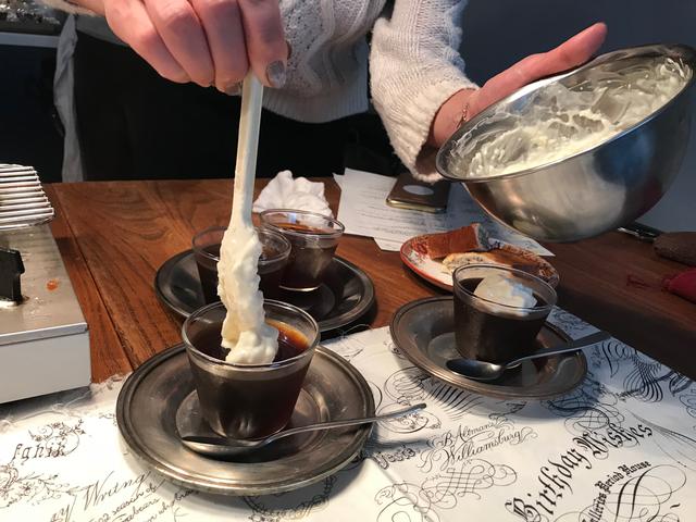 画像5: コーヒーゼリーとバニラチーズクリーム
