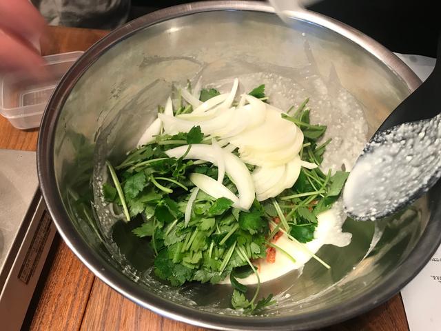 画像2: チーズのかき揚げ抹茶塩添え