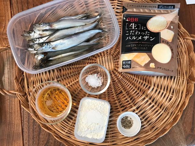 画像1: ししゃものビールフリットチーズかけ