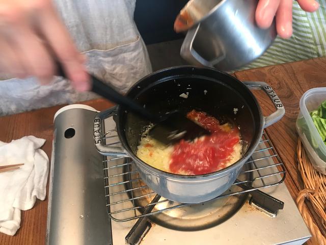 画像3: イカのチーズトマト煮