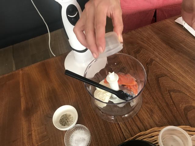 画像2: スモークサーモンとクリームチーズのディップ