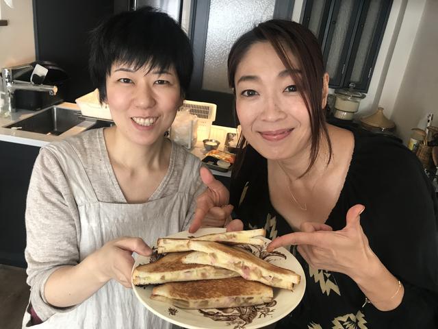 画像6: マッシュルームとチーズのサンドイッチ