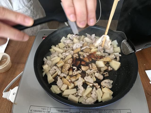 画像3: タケノコとチーズの混ぜご飯