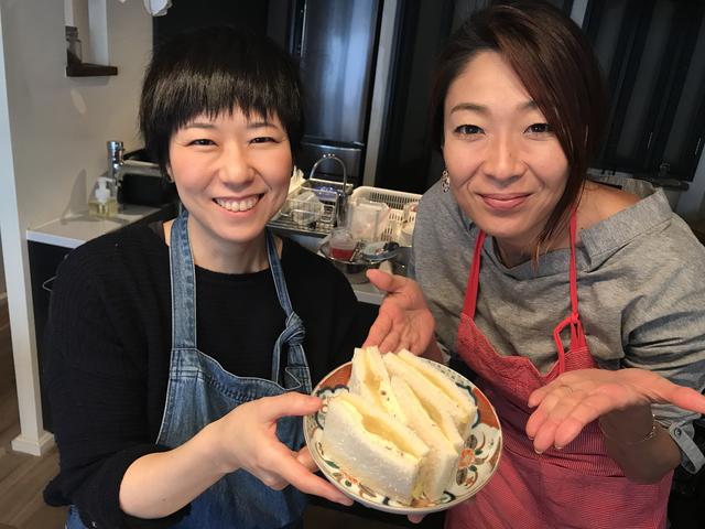 画像6: 栗金団とチーズデザートのサンドイッチ