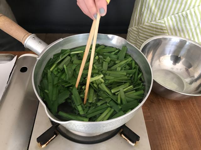 画像2: ニラとチーズのポン酢浸し