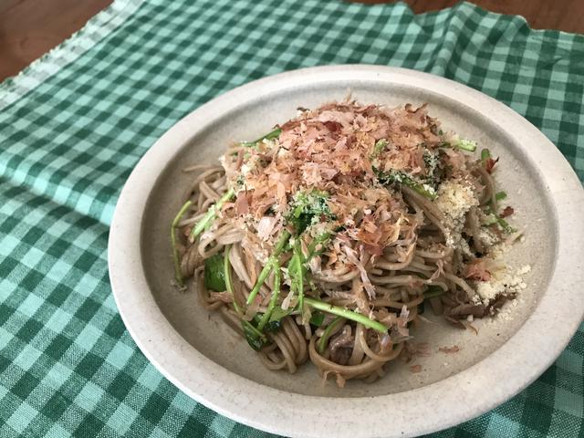 画像5: セリの焼き蕎麦チーズと醤油味