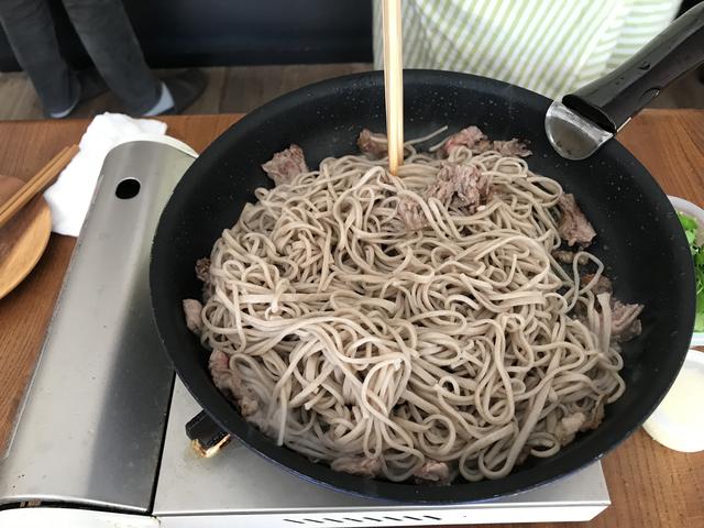 画像3: セリの焼き蕎麦チーズと醤油味