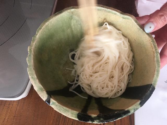 画像4: そうめんカルボナーラ風