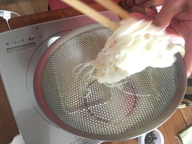 画像3: そうめんカルボナーラ風