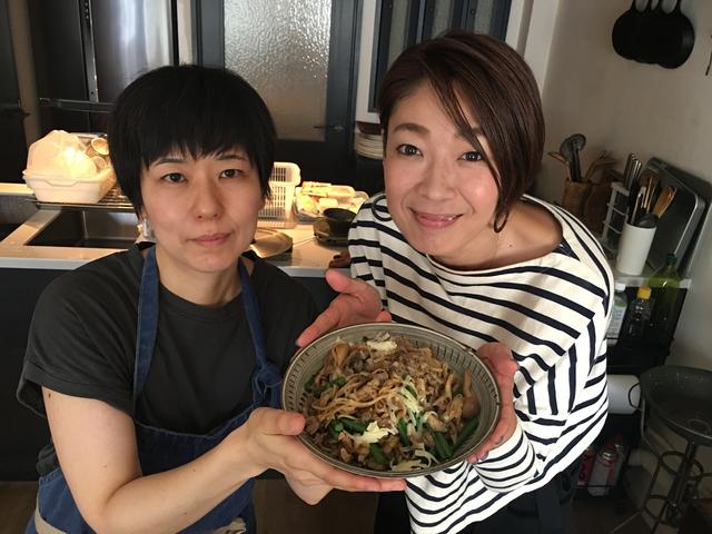 画像8: キノコとチーズの焼きそば
