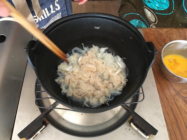 画像2: ホタテとチーズの玉子とじ