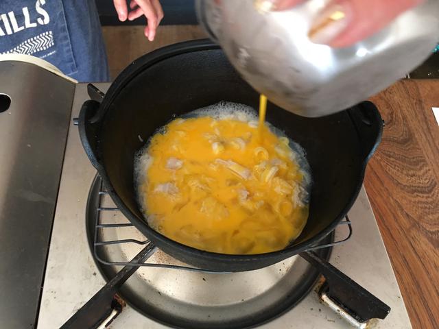 画像3: ホタテとチーズの玉子とじ