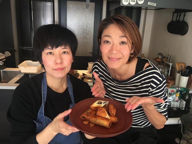 画像7: 黒豆とチーズのアップルパイ風