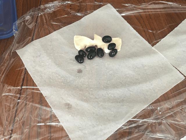 画像2: 黒豆とチーズのアップルパイ風