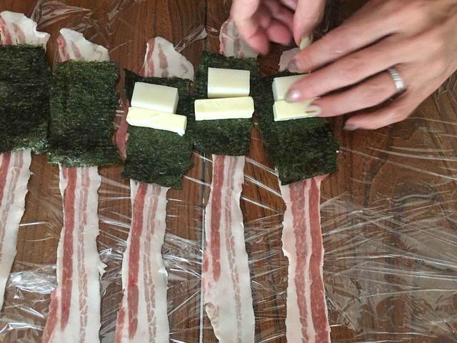 画像2: 餅チーズ肉巻きのなめこタレかけ