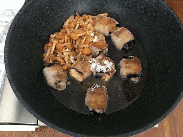 画像5: 餅チーズ肉巻きのなめこタレかけ