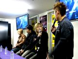 画像: BUZZ ROCKでは初となるライカエジソン大阪店での インストアイベント! Angeloは翌日に、なんばHatchでライブを行う事もあり ツアーの話をメインに、あれやこれやとお聞きしました! キリトさんのボケをツッこむ下埜正太!(笑) 後、キリトさんの顔のモノマネ、宍◯ 錠オモしろ過ぎます!(笑)