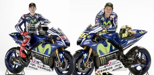画像: 最後の最後までチャンピオン争いをしたモビスターヤマハのホルヘ・ロレンソと バレンティーノ・ロッシ。仲悪くなってないのかな、オトナの関係なのかなw