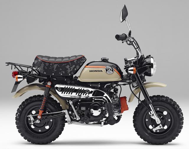 画像: HONDA MONKEY ハーベストベージュ(新色) ■価格:33万6960円