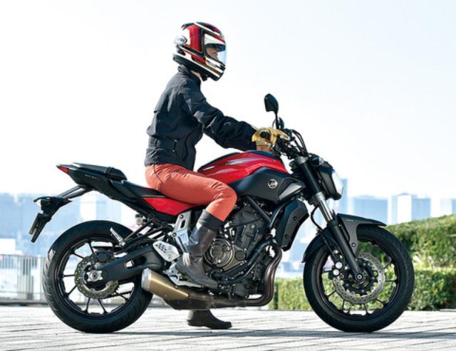 画像4: <スタッフ試乗レポート>YAMAHA MT-07(齋藤ハルコ)