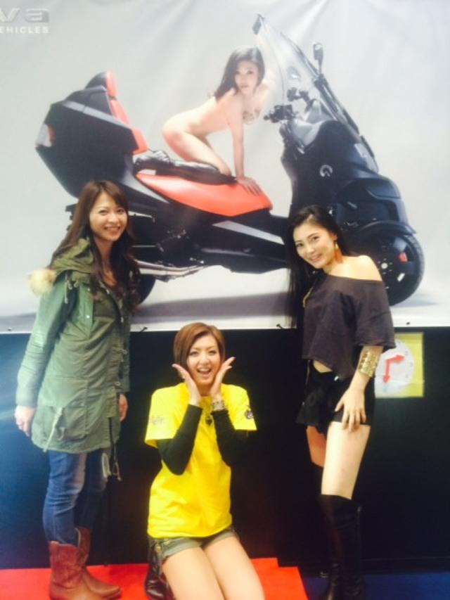 画像8: 福山理子の“いまさらモーターサイクルショー2014” (その15・最終回バイク業界を盛り上げたい。)
